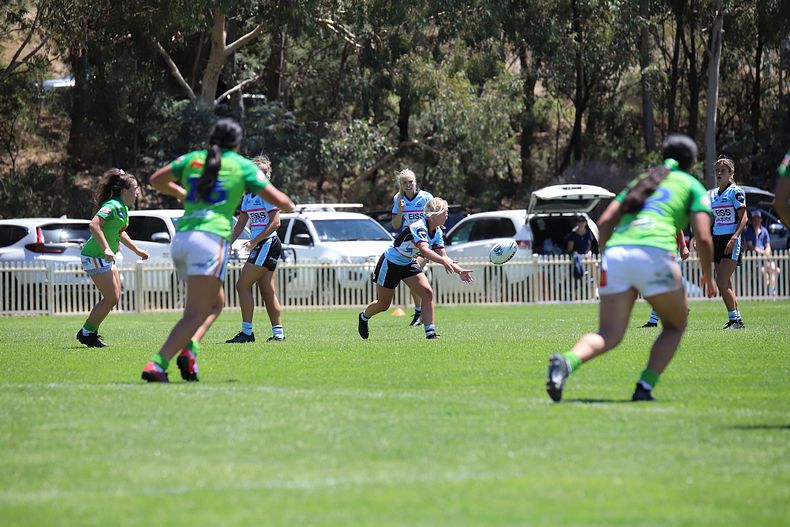 2021 Tarsha Gale Cup – Rnd 1 – Raiders v Sharks
