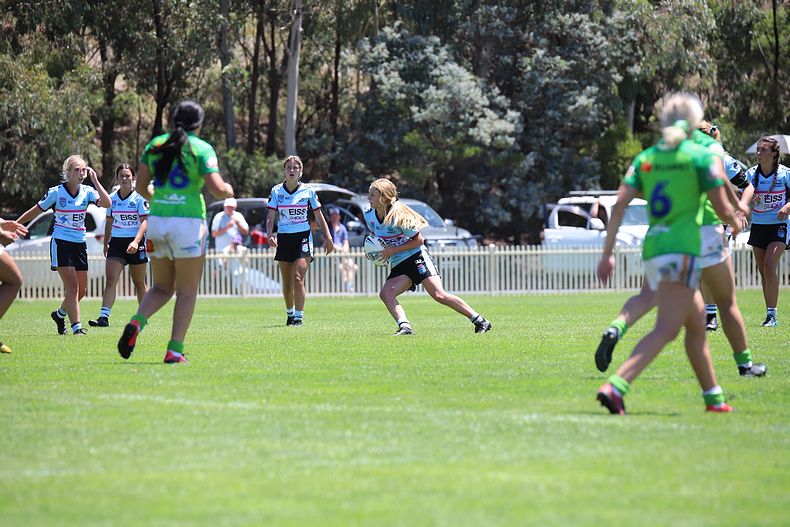 2021 Tarsha Gale Cup – Rnd 1 – Raiders v Sharks