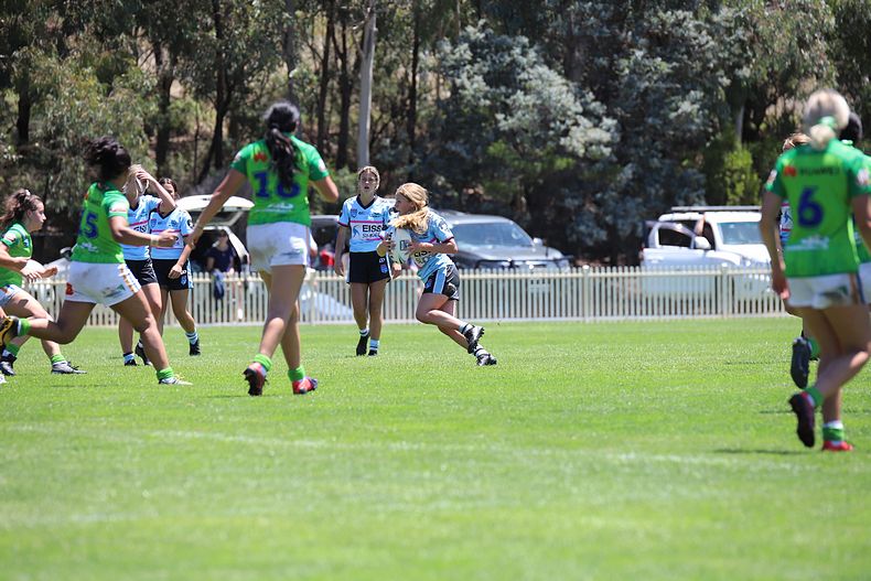 2021 Tarsha Gale Cup – Rnd 1 – Raiders v Sharks