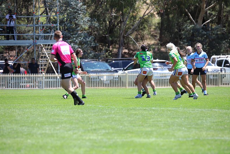 2021 Tarsha Gale Cup – Rnd 1 – Raiders v Sharks