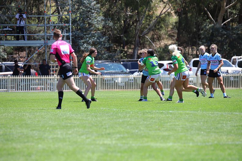 2021 Tarsha Gale Cup – Rnd 1 – Raiders v Sharks