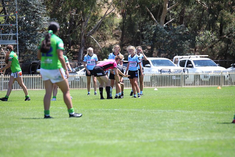 2021 Tarsha Gale Cup – Rnd 1 – Raiders v Sharks