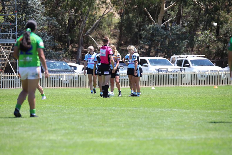 2021 Tarsha Gale Cup – Rnd 1 – Raiders v Sharks