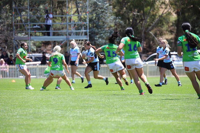 2021 Tarsha Gale Cup – Rnd 1 – Raiders v Sharks
