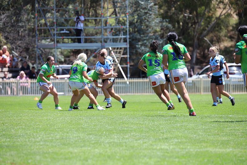 2021 Tarsha Gale Cup – Rnd 1 – Raiders v Sharks