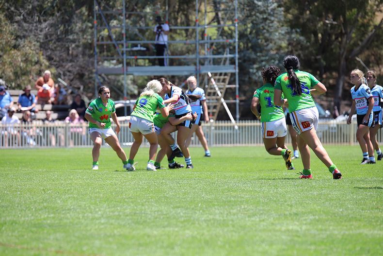 2021 Tarsha Gale Cup – Rnd 1 – Raiders v Sharks