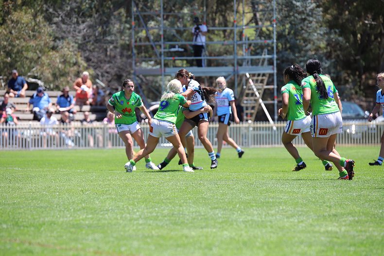 2021 Tarsha Gale Cup – Rnd 1 – Raiders v Sharks