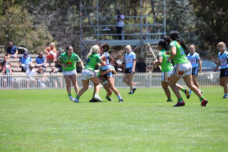 2021 Tarsha Gale Cup – Rnd 1 – Raiders v Sharks