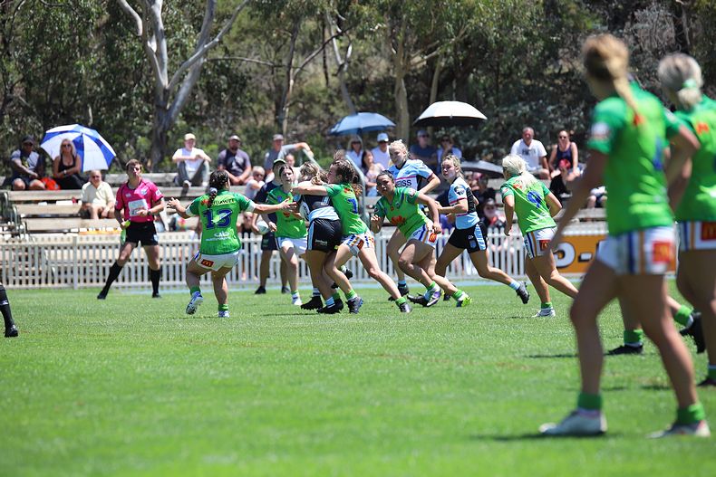 2021 Tarsha Gale Cup – Rnd 1 – Raiders v Sharks