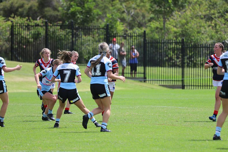 2021 Tarsha Gale Cup Rnd 5 ROOSTERS v SHARKS
