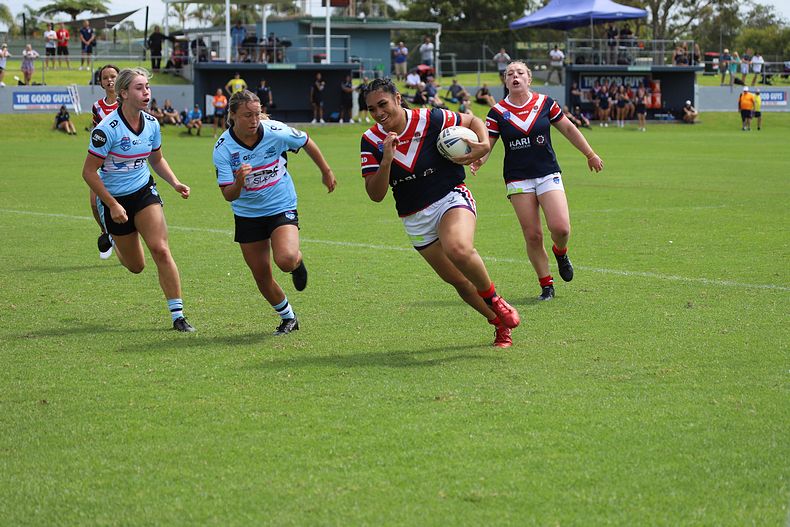 2021 Tarsha Gale Cup Rnd 5 ROOSTERS v SHARKS