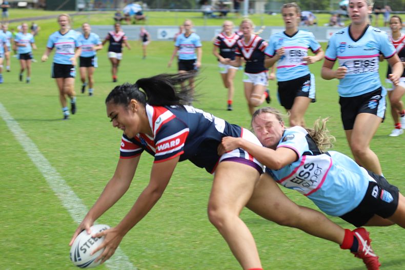 2021 Tarsha Gale Cup Rnd 5 ROOSTERS v SHARKS