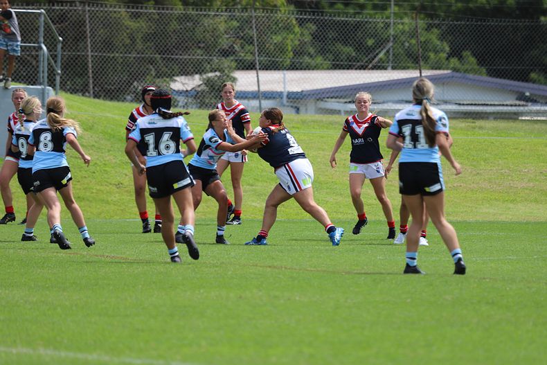 2021 Tarsha Gale Cup Rnd 5 ROOSTERS v SHARKS