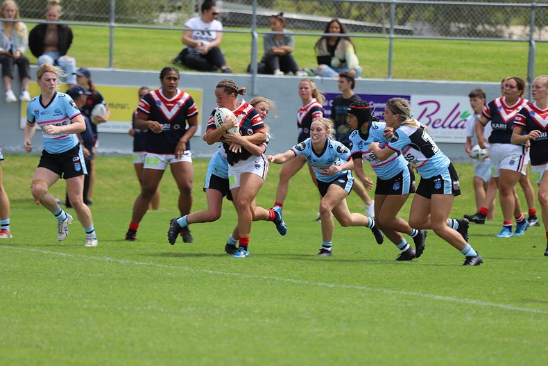 2021 Tarsha Gale Cup Rnd 5 ROOSTERS v SHARKS