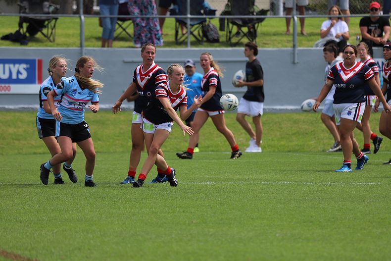 2021 Tarsha Gale Cup Rnd 5 ROOSTERS v SHARKS