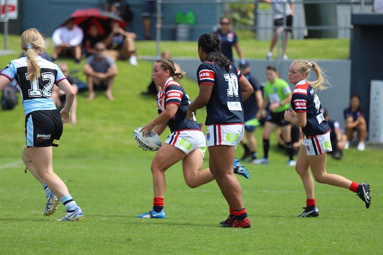 2021 Tarsha Gale Cup Rnd 5 ROOSTERS v SHARKS