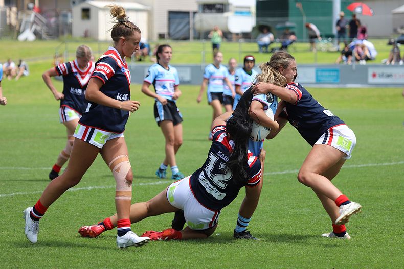 2021 Tarsha Gale Cup Rnd 5 ROOSTERS v SHARKS