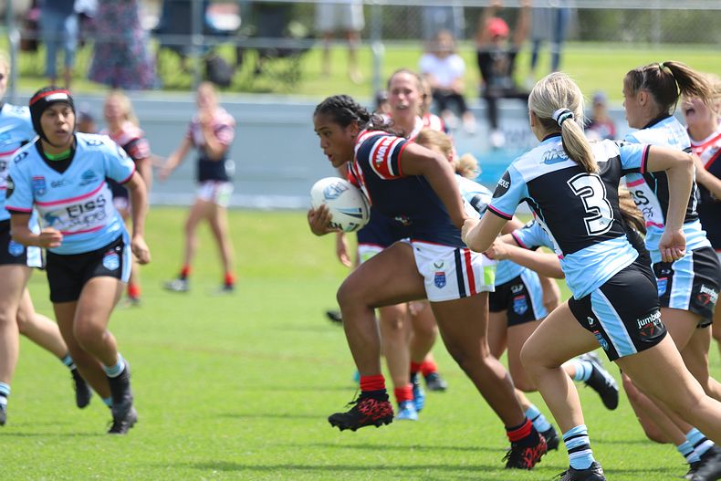 2021 Tarsha Gale Cup Rnd 5 ROOSTERS v SHARKS
