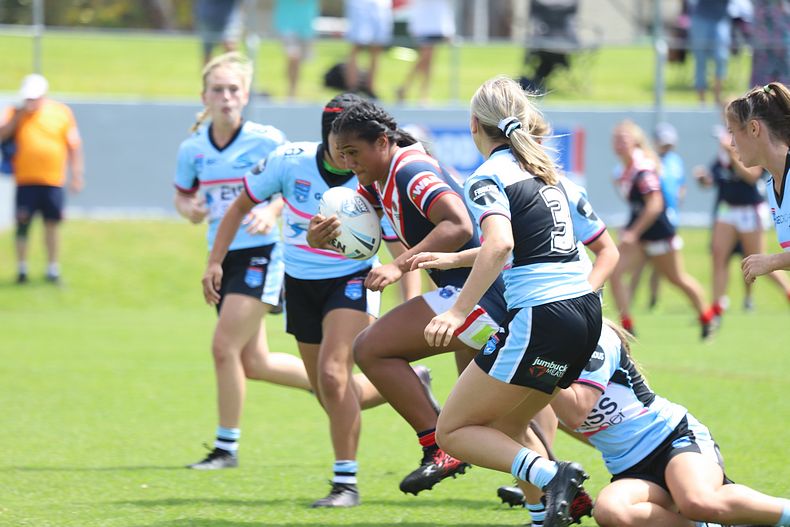 2021 Tarsha Gale Cup Rnd 5 ROOSTERS v SHARKS