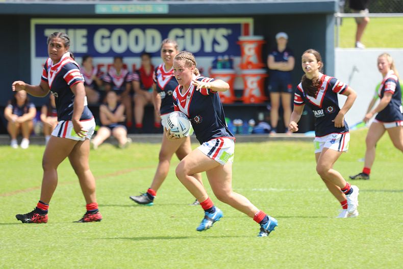 2021 Tarsha Gale Cup Rnd 5 ROOSTERS v SHARKS