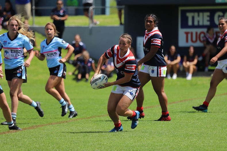 2021 Tarsha Gale Cup Rnd 5 ROOSTERS v SHARKS