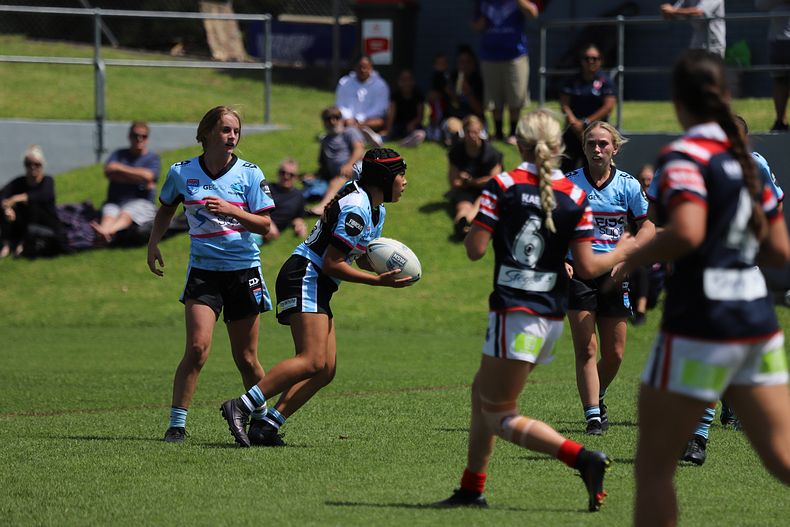 2021 Tarsha Gale Cup Rnd 5 ROOSTERS v SHARKS