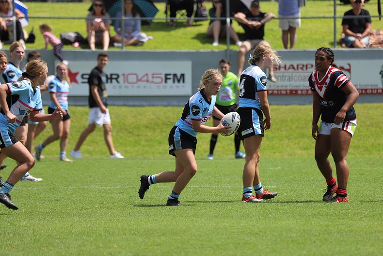 2021 Tarsha Gale Cup Rnd 5 ROOSTERS v SHARKS