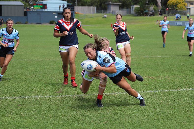 2021 Tarsha Gale Cup Rnd 5 ROOSTERS v SHARKS