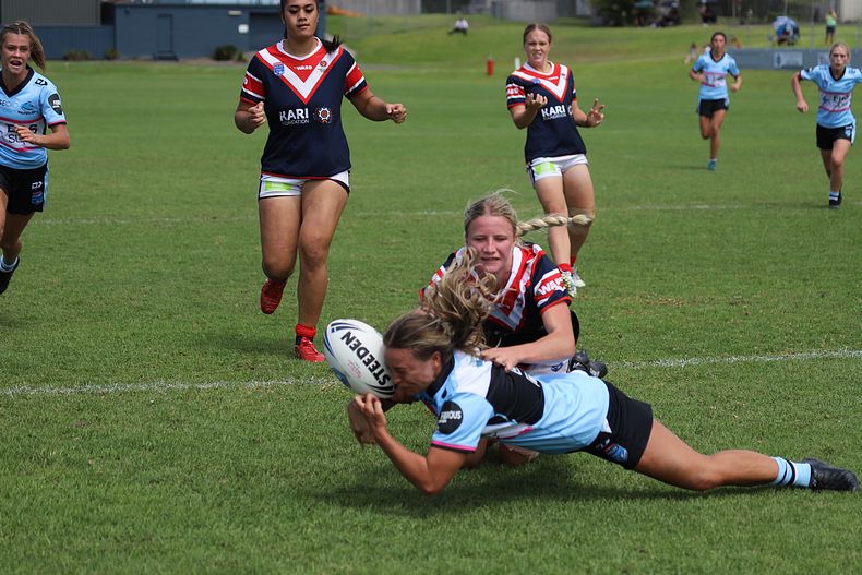 2021 Tarsha Gale Cup Rnd 5 ROOSTERS v SHARKS