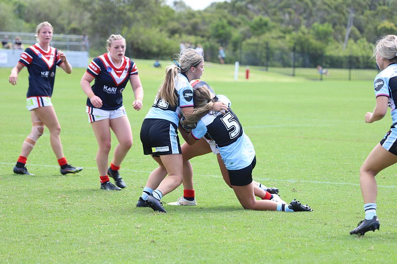 2021 Tarsha Gale Cup Rnd 5 ROOSTERS v SHARKS
