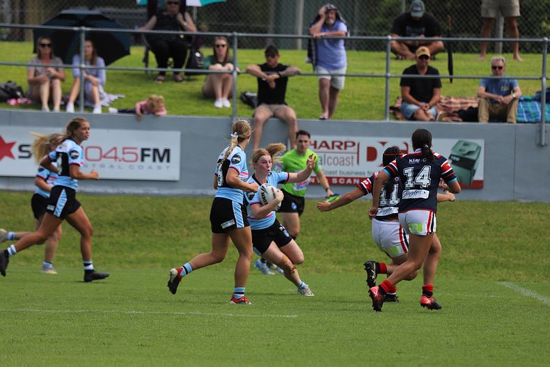2021 Tarsha Gale Cup Rnd 5 ROOSTERS v SHARKS