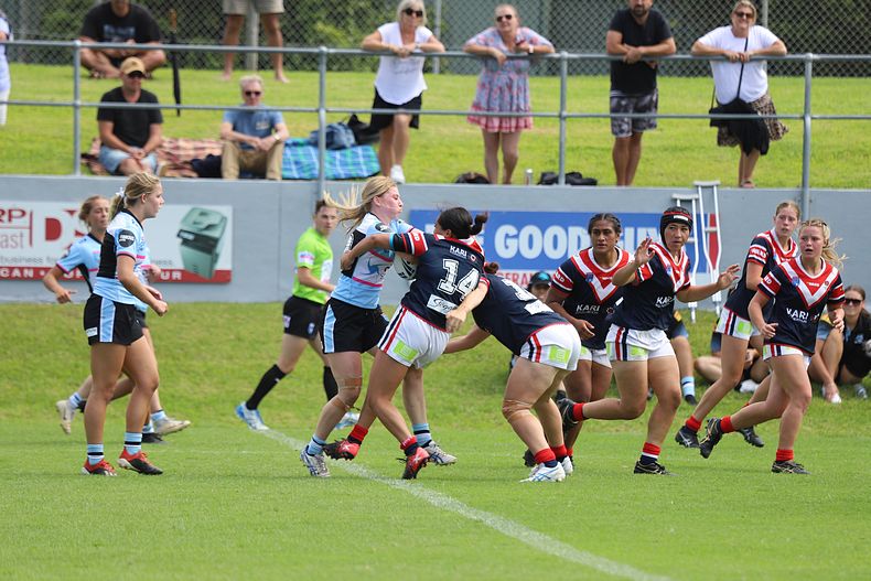 2021 Tarsha Gale Cup Rnd 5 ROOSTERS v SHARKS