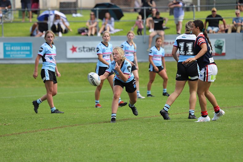 2021 Tarsha Gale Cup Rnd 5 ROOSTERS v SHARKS