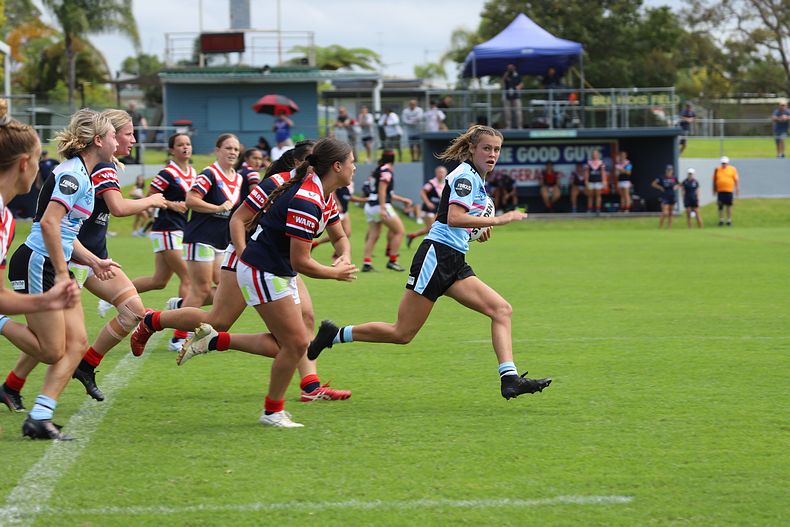 2021 Tarsha Gale Cup Rnd 5 ROOSTERS v SHARKS