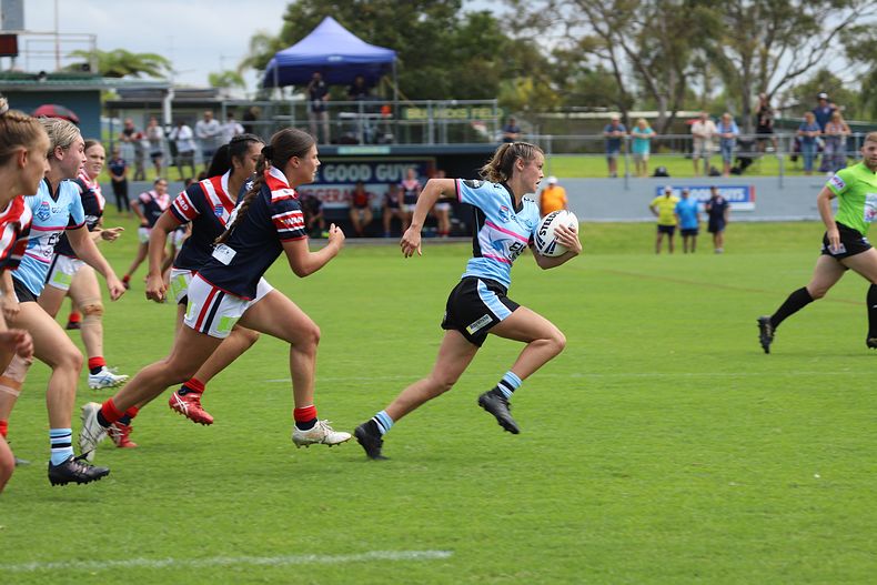 2021 Tarsha Gale Cup Rnd 5 ROOSTERS v SHARKS