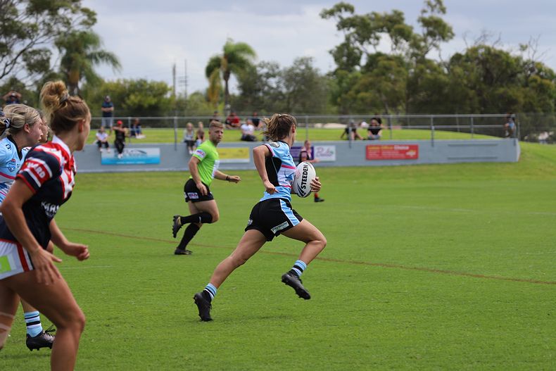 2021 Tarsha Gale Cup Rnd 5 ROOSTERS v SHARKS