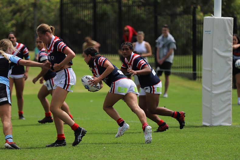 2021 Tarsha Gale Cup Rnd 5 ROOSTERS v SHARKS