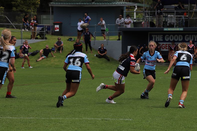 2021 Tarsha Gale Cup Rnd 5 ROOSTERS v SHARKS