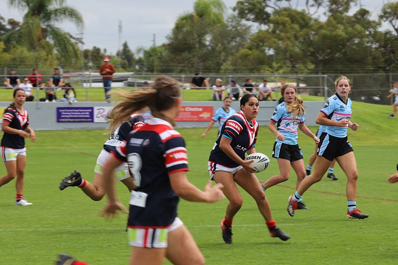2021 Tarsha Gale Cup Rnd 5 ROOSTERS v SHARKS