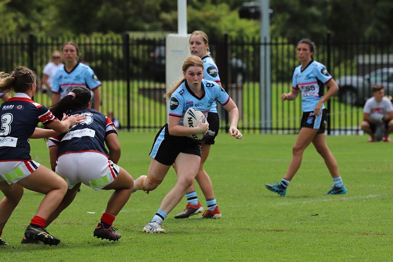 2021 Tarsha Gale Cup Rnd 5 ROOSTERS v SHARKS