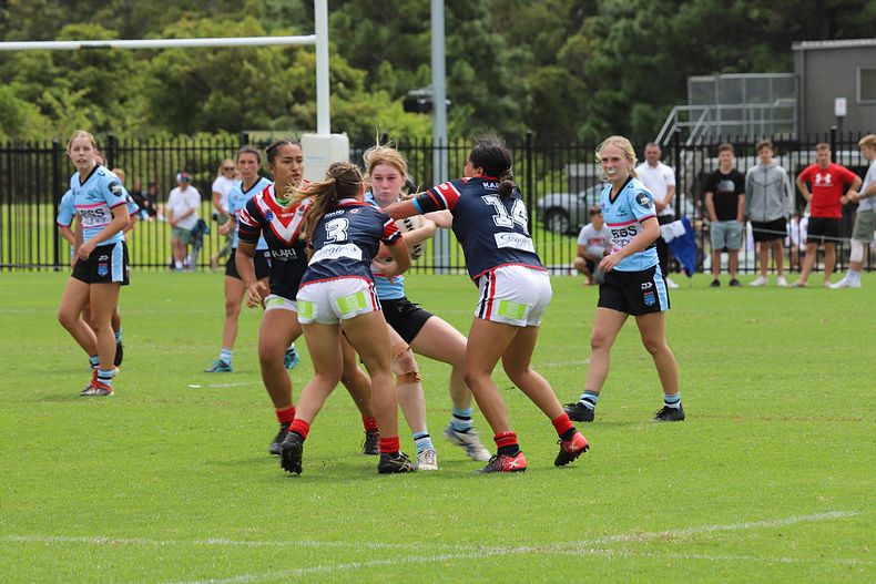 2021 Tarsha Gale Cup Rnd 5 ROOSTERS v SHARKS