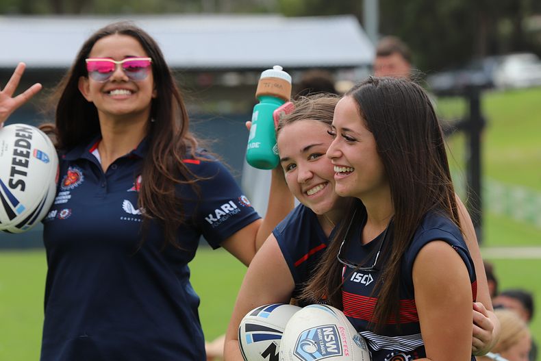 2021 Tarsha Gale Cup Rnd 5 ROOSTERS v SHARKS