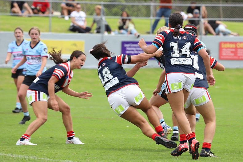 2021 Tarsha Gale Cup Rnd 5 ROOSTERS v SHARKS
