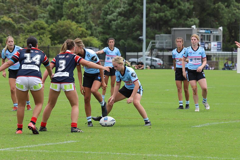 2021 Tarsha Gale Cup Rnd 5 ROOSTERS v SHARKS