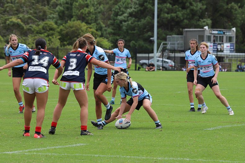 2021 Tarsha Gale Cup Rnd 5 ROOSTERS v SHARKS