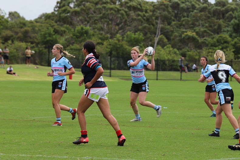 2021 Tarsha Gale Cup Rnd 5 ROOSTERS v SHARKS