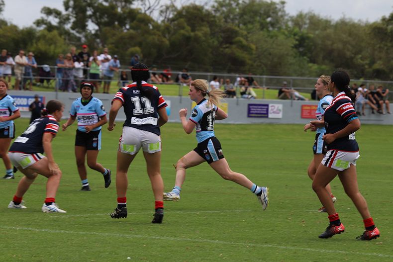 2021 Tarsha Gale Cup Rnd 5 ROOSTERS v SHARKS