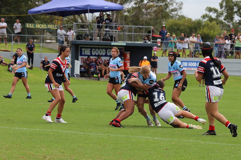 2021 Tarsha Gale Cup Rnd 5 ROOSTERS v SHARKS