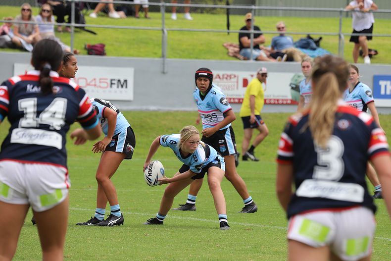 2021 Tarsha Gale Cup Rnd 5 ROOSTERS v SHARKS