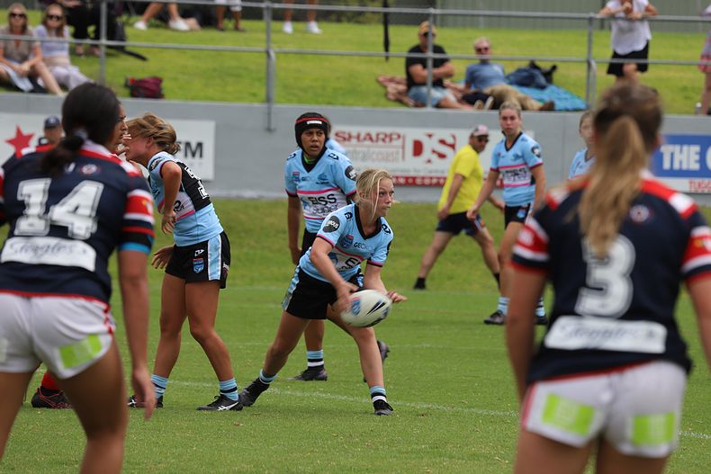 2021 Tarsha Gale Cup Rnd 5 ROOSTERS v SHARKS